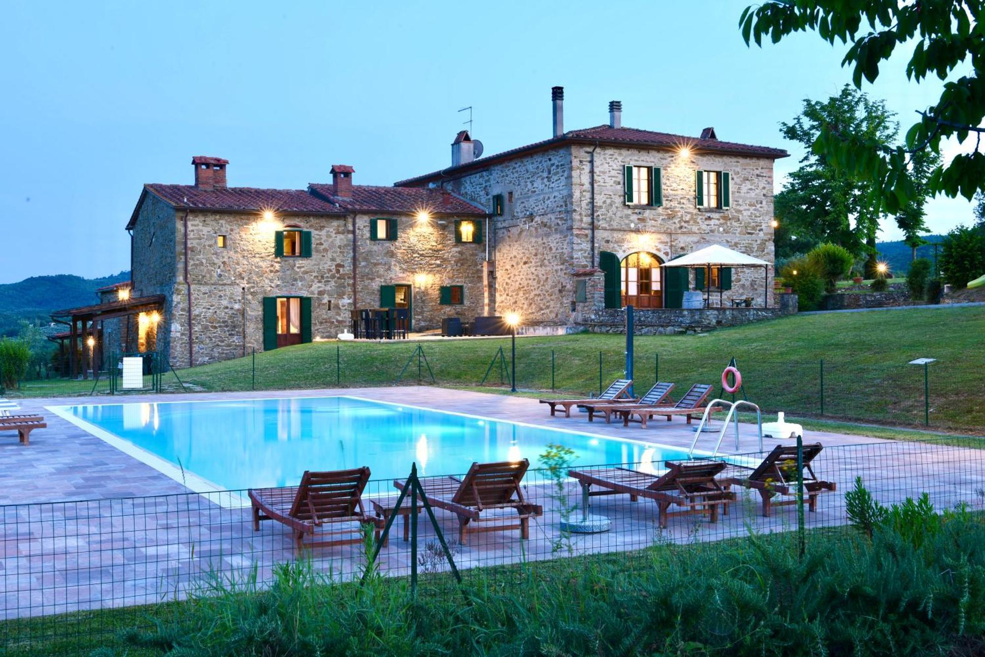 צ'יביטלה אין ואל די קיאנה Agriturismo I Poggilunghi מראה חיצוני תמונה